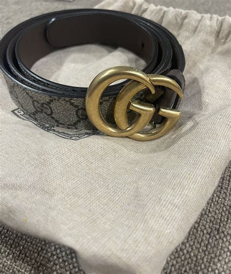 genuine gucci belt ebay|used Gucci belt for sale.